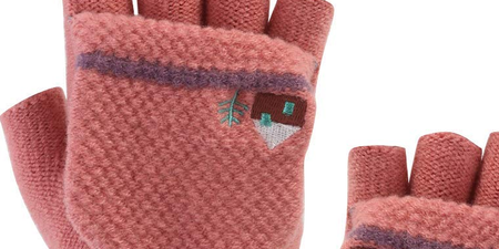These gloves have HEATERS inside them and we absolutely need them for winter