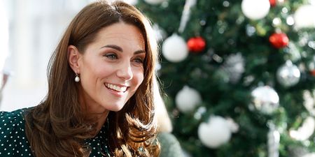 Kate Middleton stuns in festive L.K. Bennett dress at recent visit to a children’s hospital