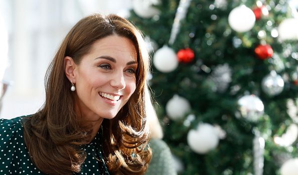 Kate Middleton stuns in festive L.K. Bennett dress at recent visit to a children's hospital