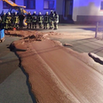 A sweet mess – 25 firefighters called to the scene of a massive chocolate spill in Germany