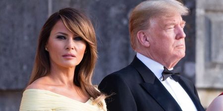 Melania Trump just dyed her hair blonde and looks completely different