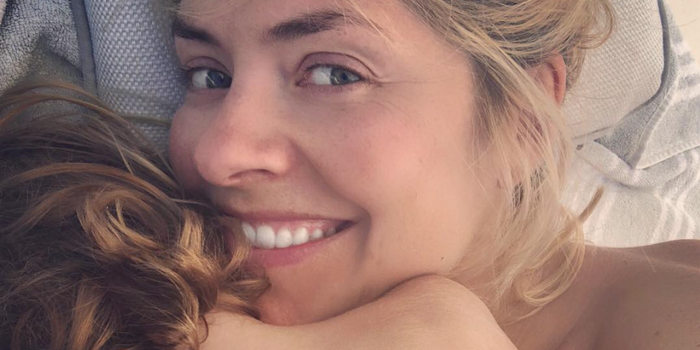 Holly Willoughby's causing a debate on Instagram with her latest photo of her kids