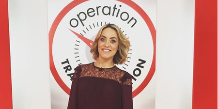 Kathryn Thomas shared an adorable Christmas photo of baby Ellie and it’s too much