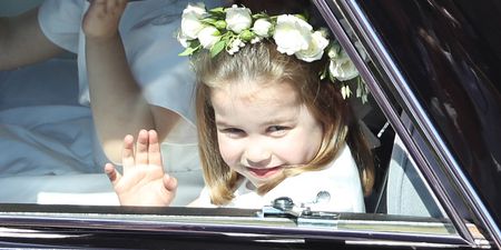 This side by side photo shows how Princess Charlotte takes after Princess Diana