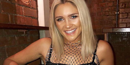 We are obsessed with the sequin mini dress from ASOS that Niamh Cullen just wore