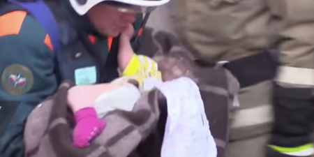10-month-old baby pulled alive from ruins of destroyed apartment