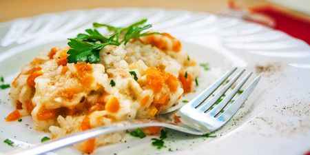 Butternut squash risotto is perfect for dinner AND to box up for lunch too