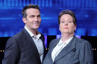 Bradley Walsh scolded Anne Hegerty last night for making an inappropriate joke on The Chase