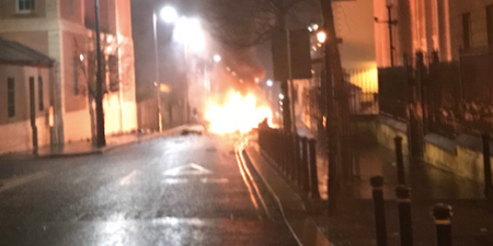 Two people arrested in connection with Derry car bomb