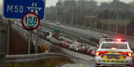 Breaking: Chaos on roads as M50 CLOSES in both directions