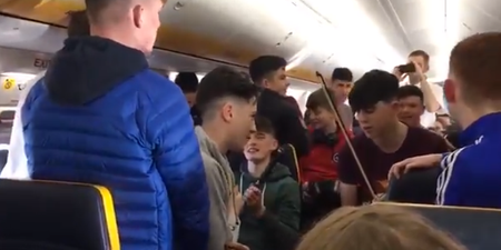 Irish lads play a trad session on board a Ryanair flight and it’s a must-watch video