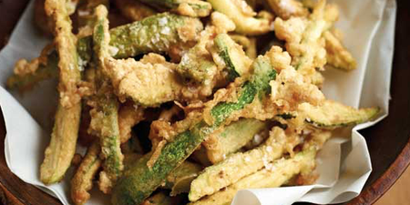 Move aside sweet potato – courgette fries are taking over and they’re YUM