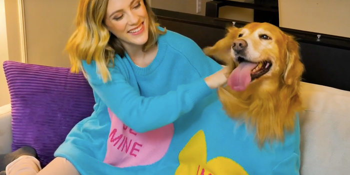 You can now by a jumper for you and your dog for Valentine's Day