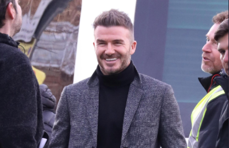 David beckham grey on sale waistcoat