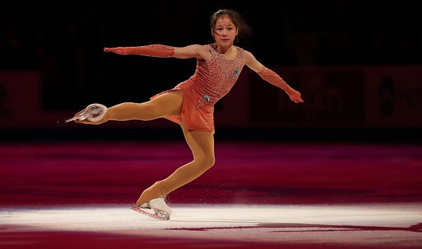 A 13-year-old girl has made history by becoming the youngest ever US skating champ