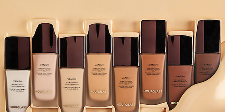 You don’t need to use a primer with this fancy new foundation and TELL US MORE