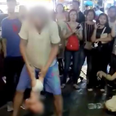 Couple arrested following baby-swinging busking ‘performance’