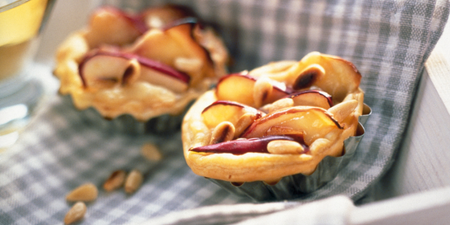 These apple and Parmesan tartlets are the fancy snack you didn’t know you needed