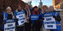 Minister Richard Bruton says that the government are prepared to talk about pay with nurses