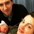 Simon Harris’s two-month-old daughter is the absolute image of him in new photo