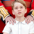 The side by side image that shows how alike Prince George and Prince Louis are