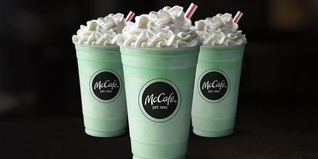 The Shamrock Shake from McDonald’s is BACK, and we’re only delighted