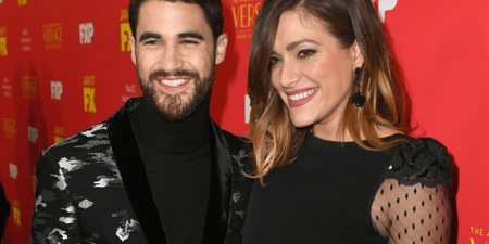 Darren Criss just got married – and his bride went for a unique look
