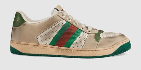 Gucci is selling already dirty runners for €719… and yes, they include diamonds