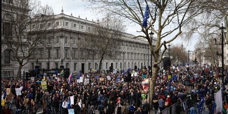 ‘One million protesters’ march through London to demand second Brexit referendum
