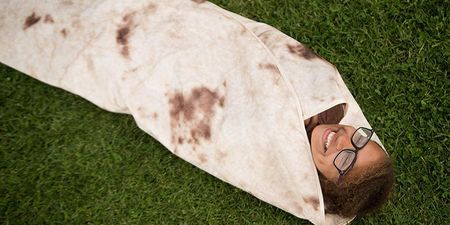 This tasty tortilla blanket is the ultimate pressie for the burrito lover in your life