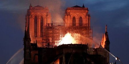 French President Emmanuel Macron pledges to rebuild Notre Dame