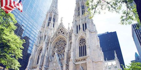 A man has been arrested in New York trying to bring petrol and lighters into St Patrick’s Cathedral