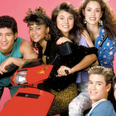 There was a mini Saved By The Bell reunion last night and ah, god, the memories