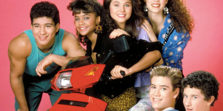 There was a mini Saved By The Bell reunion last night and ah, god, the memories