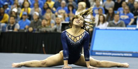 Superstar gymnast Katelyn Ohashi kills it at her final college championship routine