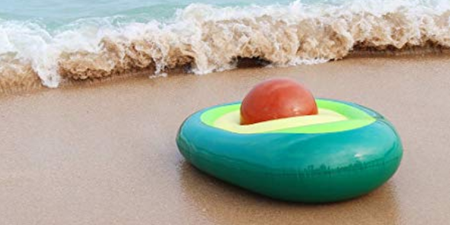 PSA to all millennials: You can now get an avocado pool float with a removable pit