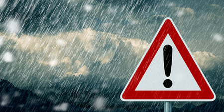 A new Status Orange weather warning has been issued for two counties this morning