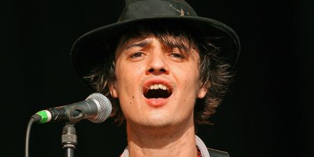 Pete Doherty has been hospitalised after a dodgy run-in with a hedgehog