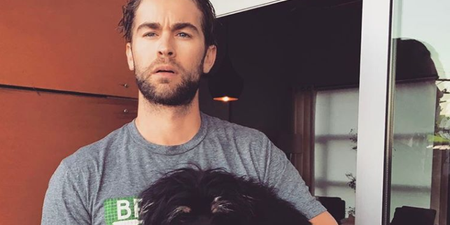 Chace Crawford has broken up with his girlfriend of three years