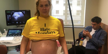 Amy Schumer has welcomed her first child with husband Chris Fischer