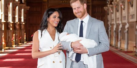 Turns out Baby Sussex is the absolute IMAGE of Meghan as a newborn