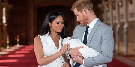 People are losing their minds over one detail from the photocall with Baby Sussex