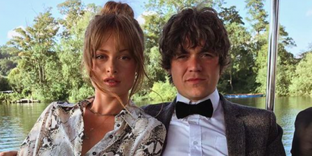 Frankie Cocozza and his wife, Bianca, have welcomed their first child together