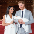 The three words Prince Harry said to Meghan before Archie’s photocall