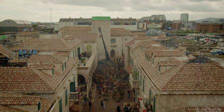 Game of Thrones built the whole set of King’s Landing in Belfast for this season
