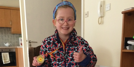‘She’s a little star of a girl’: Meet 9-year-old Cork triathlete Molly Marshall