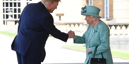 Twitter has some intense reactions to Trump meeting the Queen