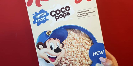 Important: Kellogg’s has just launched white chocolate Coco Pops