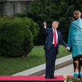 Here’s how it would look if Donald Trump married Melania’s wooden statue instead