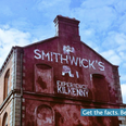 Anyone wearing red socks gets a FREE pint of Smithwick’s in Kilkenny this weekend